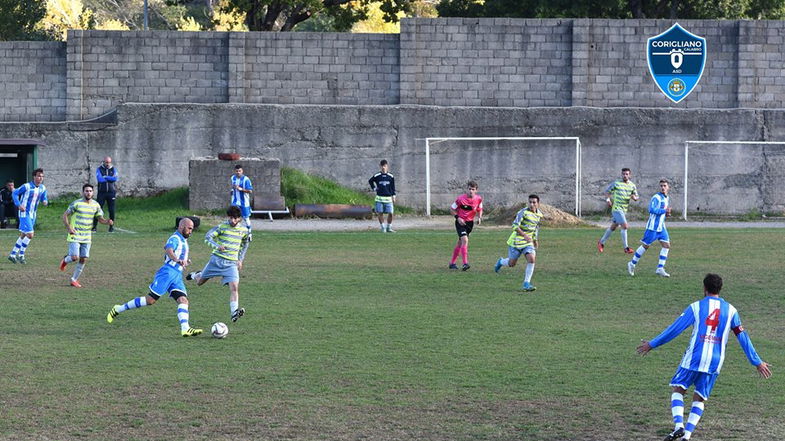 Corigliano calcio, test contro la Beretti