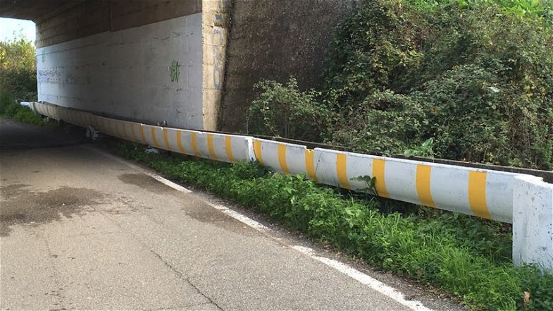 Viabilità Rossano, allargata strada sottopasso Sant'Angelo