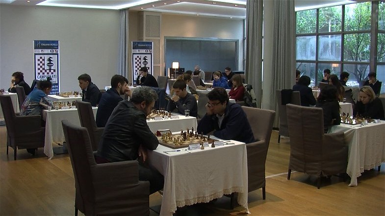 Cosenza: prosegue la finale del 77° Campionato Italiano Assoluto di scacchi