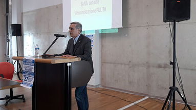 Conferenza stampa di fine anno del Sindaco Geraci - ore 11 Castello Ducale con la giunta