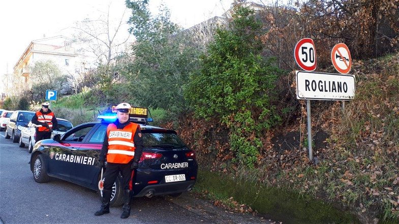 Carabinieri Rogliano: continua il servizio di controllo del territorio
