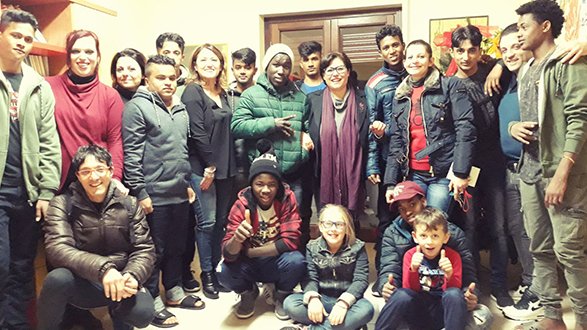 Migranti, promuovere accoglienza ed integrazione - Ass. Stella incontra 15 minori ospiti