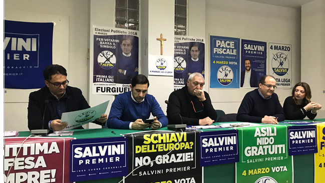 Lega di Salvini presenta il suo progetto e i candidati