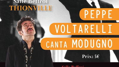 Il 23 marzo Peppe Voltarelli omaggia Modugno in Francia