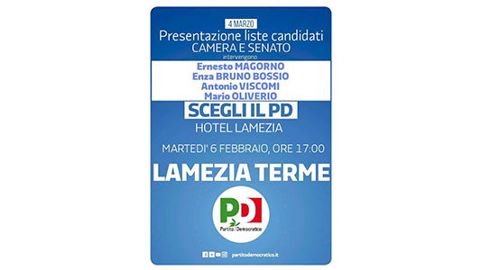 Politiche 2018, gli appuntamenti di Sonia Ferrari martedì 6 a Lamezia