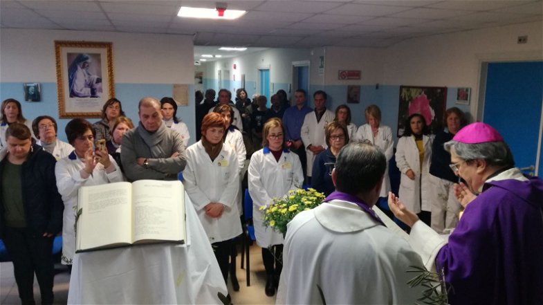Santa Messa all'Hospice di Cassano