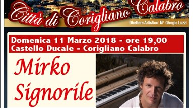 Corigliano,Castello ducale: l'11 marzo V edizione stagione concertistica