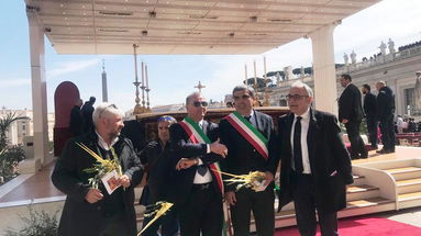 Rossano citata in diretta da Piazza S. Pietro su Rai 1