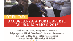 Paludi,il 14 marzo Mar’Haba Open Day: Accoglienza e integrazione