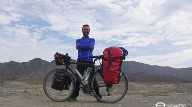 San Demetrio Corone, il viaggio di Gennaro in bici sulle Ande