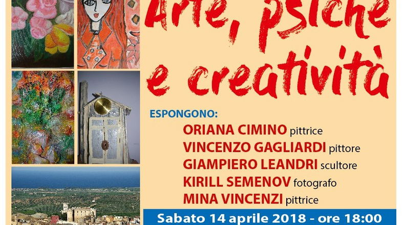 Corigliano Rossano, sabato 14 inaugurazione esposizione artistica “Arte, psiche e creatività”