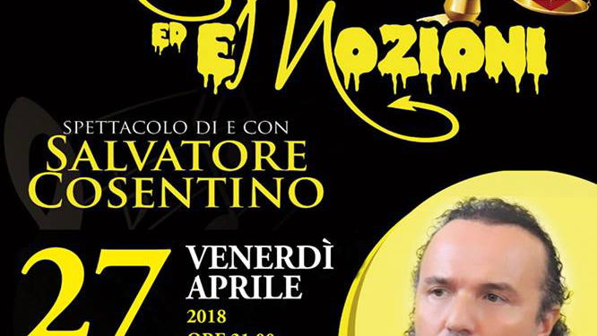 Corigliano Rossano: domani venerdì 27, Mozioni ed Emozioni di Salvatore Cosentino