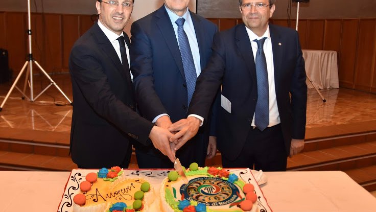 La sezione A.I.A. di Rossano festeggia i 40 anni insieme al presidente Nicchi