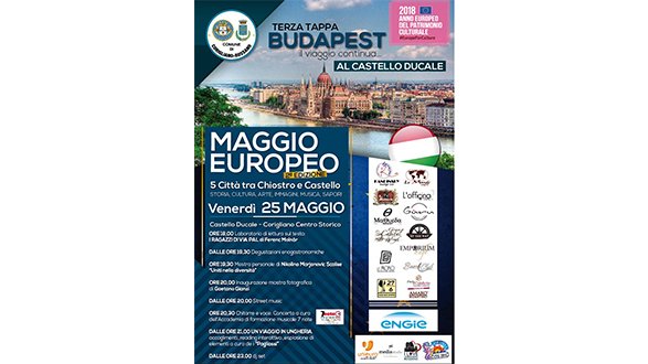 Maggio Europeo al Castello Ducale, terza tappa Budapest