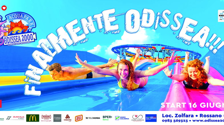 Rossano: sabato 16 giugno riapre l'Acquapark Odissea 2000