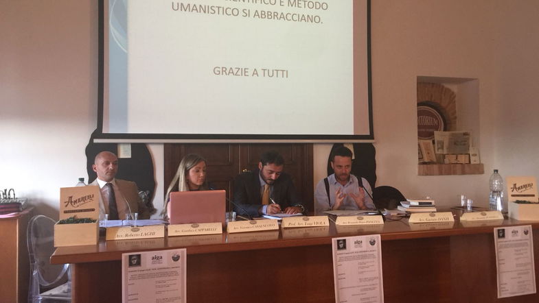 Aiga Rossano, convegno sulla certezza del diritto all'Amarelli