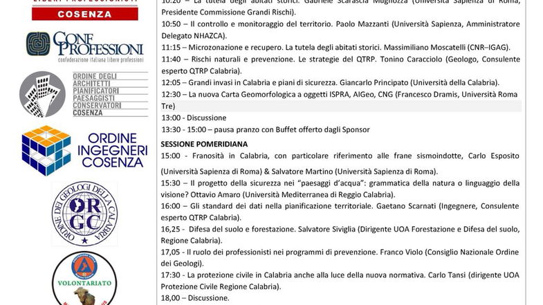 Rossano Palazzo San Bernardino: il 10 Convegno