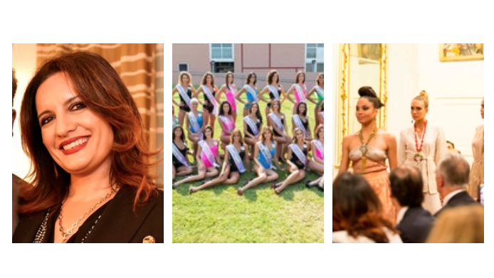 Miss Italia 2018: pronte le creazioni della Maison Celestino per la conduttrice Diletta Leotta e le cinque finaliste