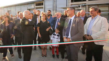 Oliverio ha inaugurato il biodigestore di Calabria maceri a Rende