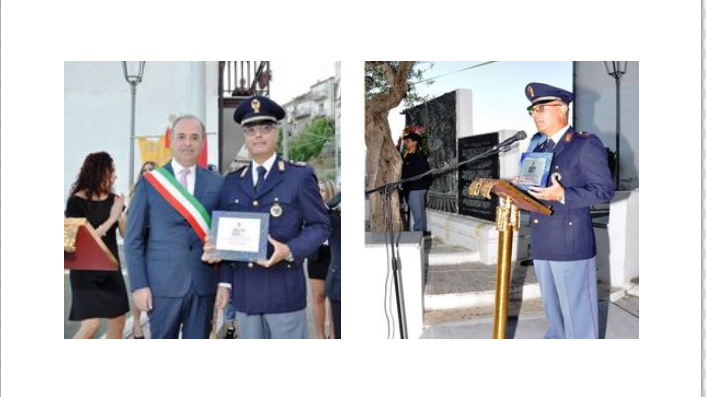 Polizia di Stato, Rota Greca: 14^ Edizione del premio “Una Vita per la Vita “ in memoria del Questore Angelo DE FIORE