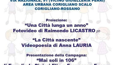 Corigliano Rossano: sabato 29 inaugurazione nuova sede associazioni Fiori d'Arancio e #IdeaFuturo