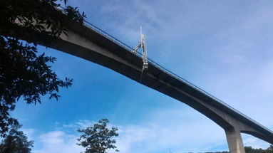 Completo il sistema di monitoraggio sul viadotto “Cannavino”