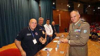 Oliverio al II raduno dei volontari della Protezione Civile. All'incontro oltre a Borrelli e Tansi, il sindaco di Civita Tocci e Callipo