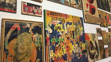 Inaugurata a Roma la mostra “Mimmo Rotella Manifesto”