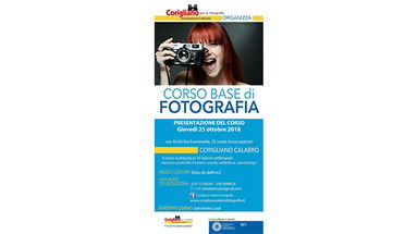 Corigliano per la fotografia, parte il corso base