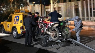 Longobucco: senza assicurazione nel Parco della Sila, sequestrate nove moto