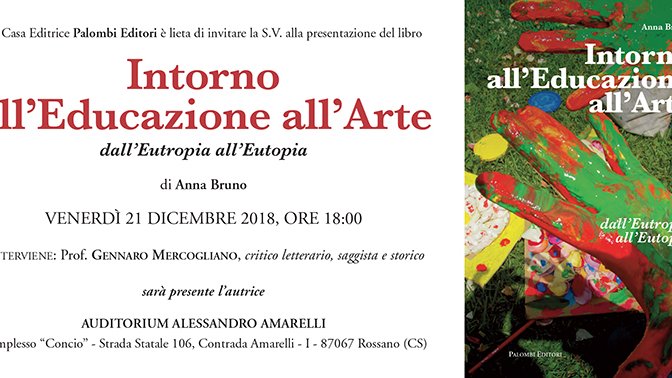 Amarelli, all'Auditorium presentazione del libro di Anna Bruno