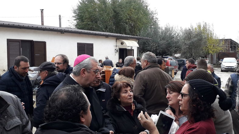 Mons. Giuseppe Satriano in visita a Thurio