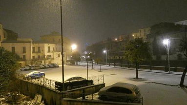 Neve nel Cosentino, scuole chiuse