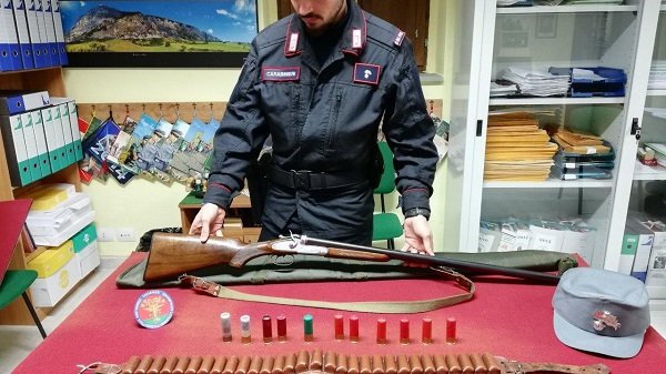 Raggruppamento Carabinieri Parchi, Pollino: caccia al cinghiale con munizioni non consentite. Denunciato un uomo