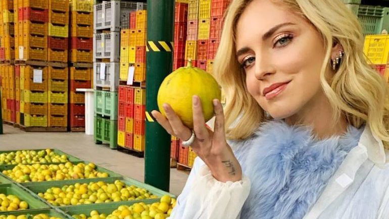 Chiara Ferragni in Calabria alla scoperta del bergamotto