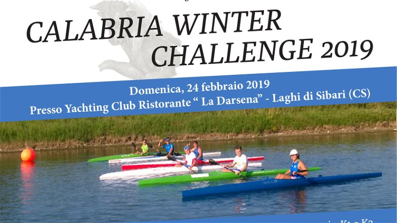 Campionato regionale di canoa e kayak. In Calabria il Winter Challenge 2019