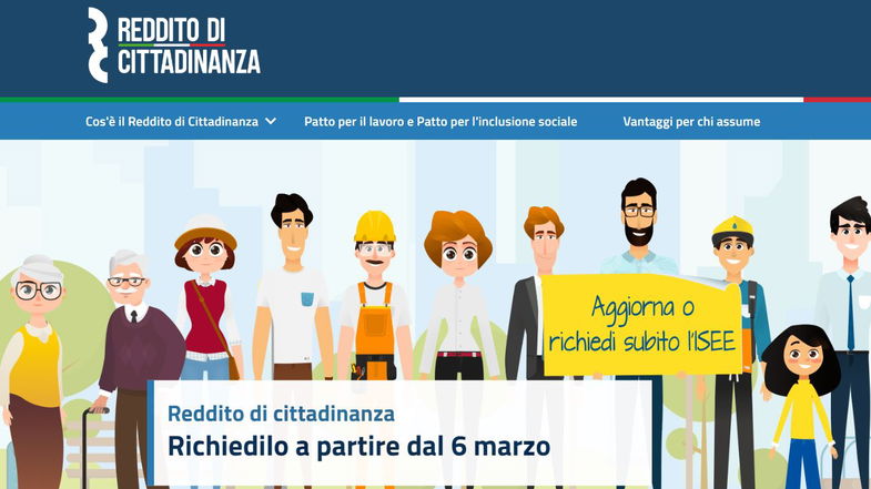 Reddito di cittadinanza, online il sito internet. A chi spetta? I requisiti