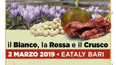 A Bari, sabato 2 marzo serata d'onore dedicata al Parco del Pollino, spazio Eataly Fiera del Levante