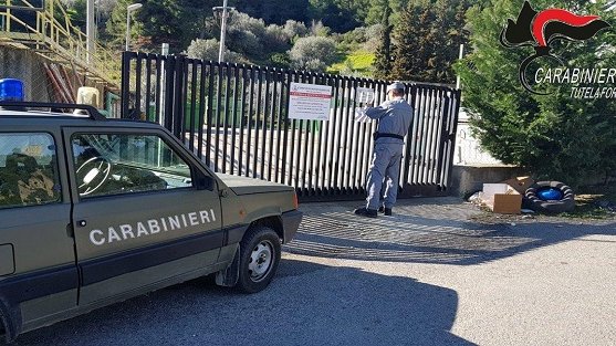 Controlli isole ecologiche dei Carabinieri Forestale: sequestri nel territorio
