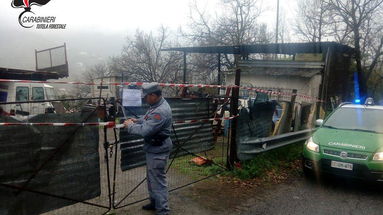 Longobucco: sequestrato sito abusivo di trattamento di rifiuti