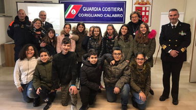 Corigliano Rossano, lezioni di mare sicuro della Guardia Costiera