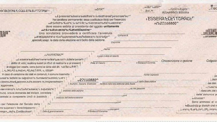 Elezioni Corigliano Rossano, distribuzione tessere elettorali fino a lunedì 13