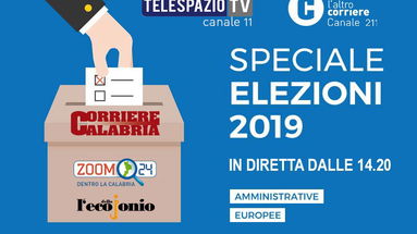 Speciale elezioni, diretta de L'Eco dello Jonio in rete con il Corriere della Calabria e L'AltroCorriere Tv