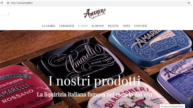 Amarelli.it, nuova finestra online sulla liquirizia