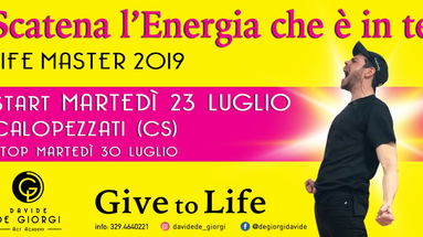 Give to Life, un corso di vita per imparare ad avere fiducia in se stessi