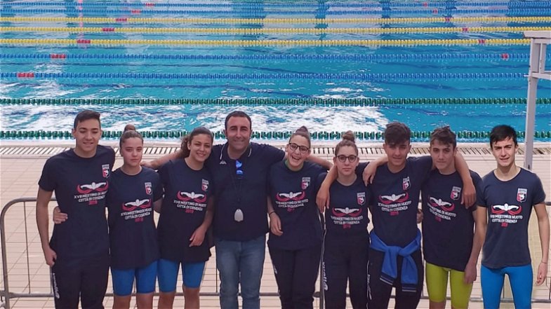 Un anno di crescita per la squadra di nuoto della SSD BSV Polisportiva Villapiana