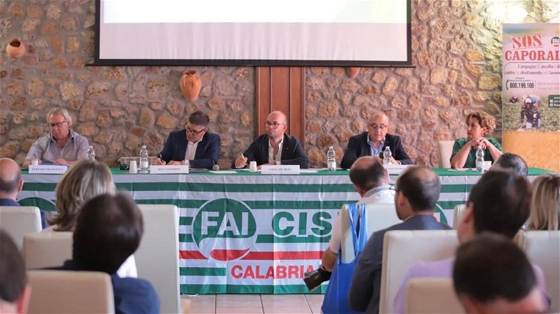 Consiglio generale regionale della Fai Cisl Calabria a Palumbosila