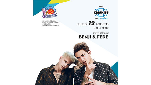 Benji e Fede tornano all'Acquapark Odissea 2000