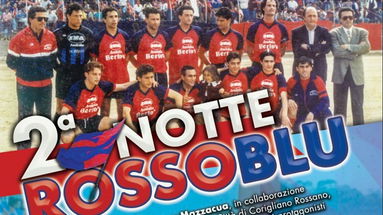 Notte Rossoblu: il 22 amichevole tra vecchie glorie della Rossanese e Catanzaro