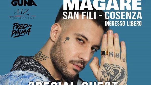 Oggi domenica 4 agosto, il rapper Fred De Palma a 